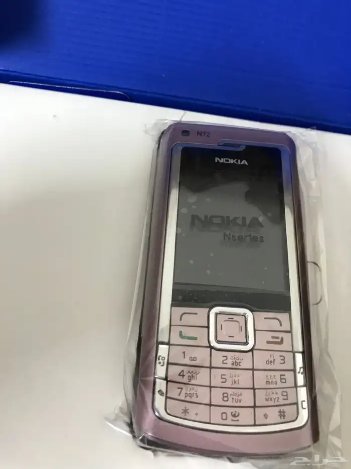 جوال نوكيا nokia N72 - جديد كرت لون وردي جميل جدا 9