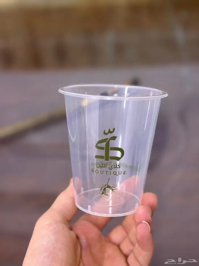 اكواب كافيهات ورقيقة مقاسات مختلفة طباعة ملونة 3