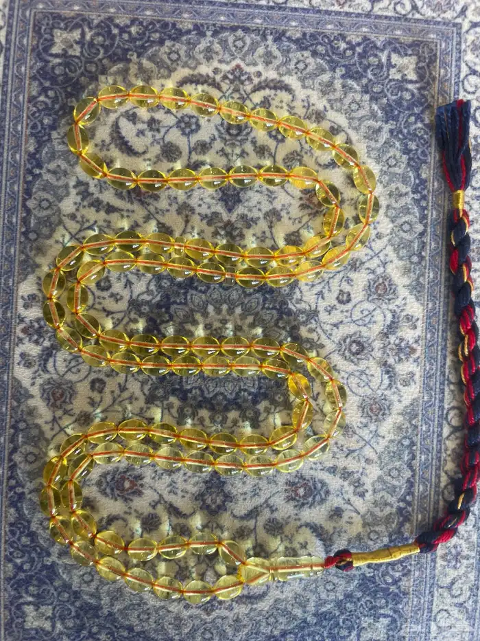 مسباح كهرمان حر شفاف عسلي صافي نواعم 2