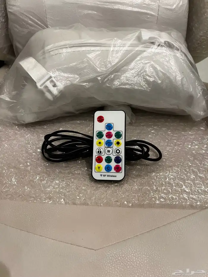 كرسي قيمينق RGB ابيض جديد 7