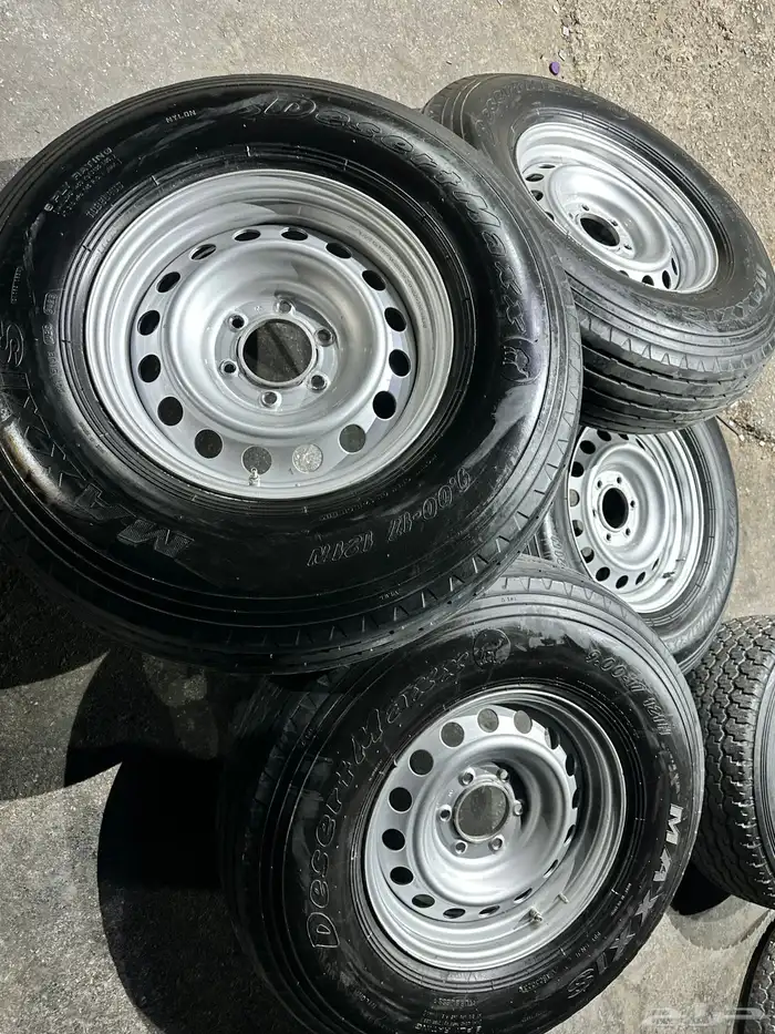 جنوط هلل اصلي جيب لاند كروزر مع كفرات بالون 900.17ت23 25