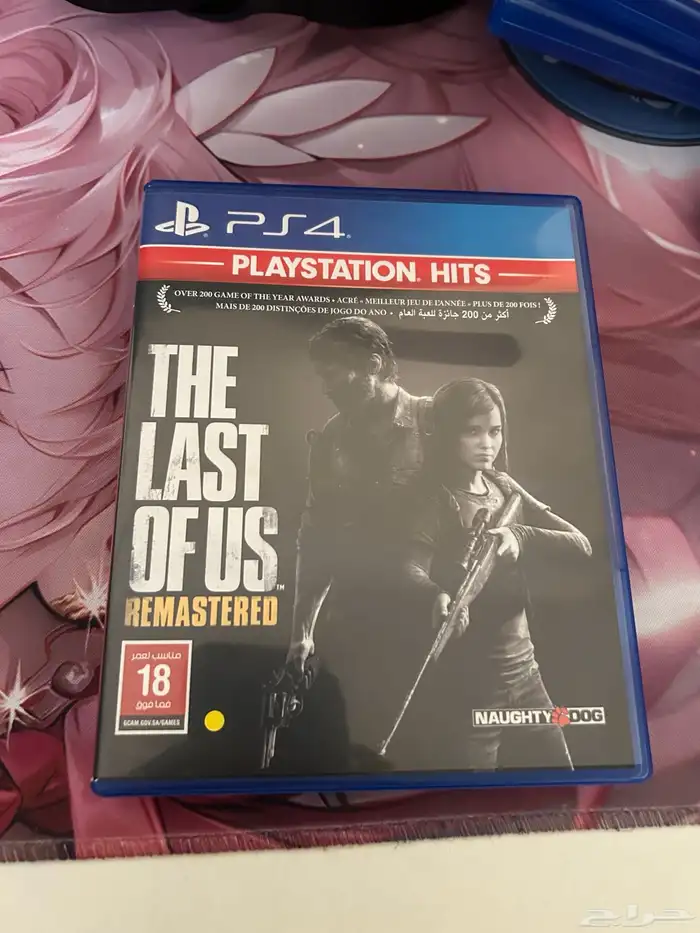 شريط call of duty وشريط the last of us لم تستعمل كثيرا 3