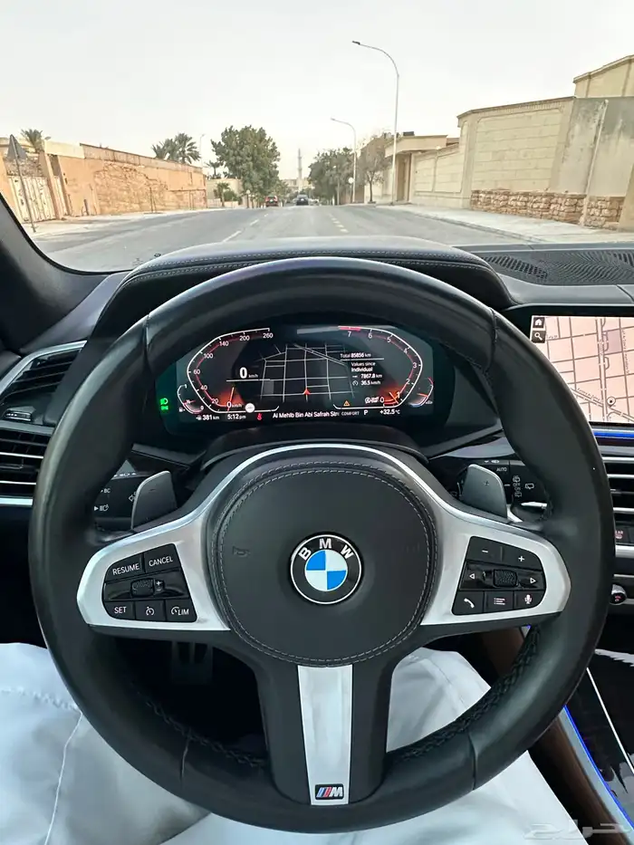 بي ام X5 موديل 2022 بحاله الوكاله ماشي 85 صيانات وكاله 21