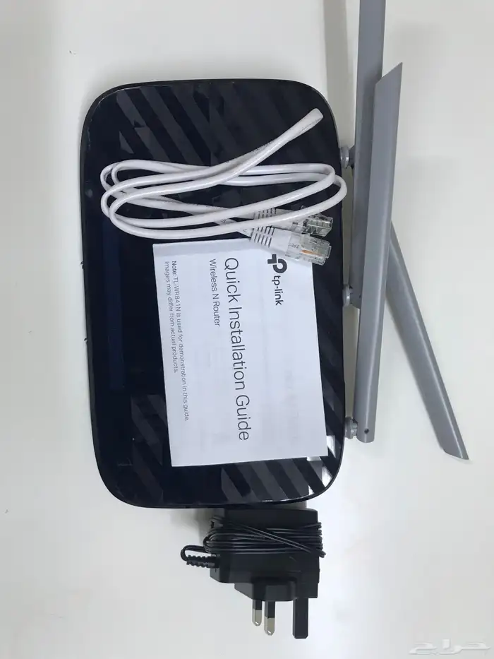 راوتر TP-link مع كل ملحقاته 0