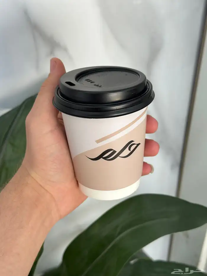 اكواب كافيهات ورقيقة مقاسات مختلفة طباعة ملونة 5