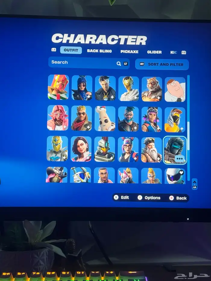 حساب فورت نايت 2