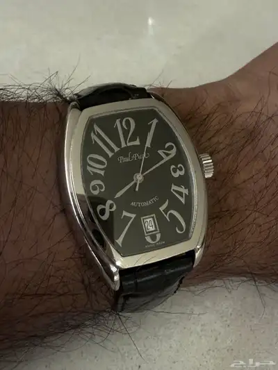 paul picot crocodile leather automatic unisex watch index