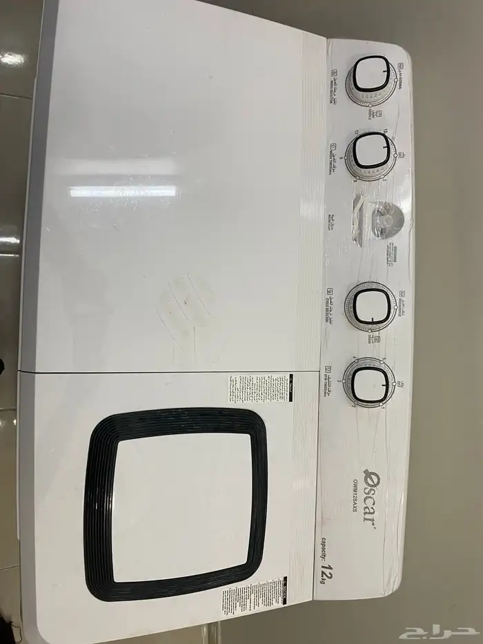 غسالة حوضين 12 كيلو نظيف جدا وكنب ثلاث قطع 3