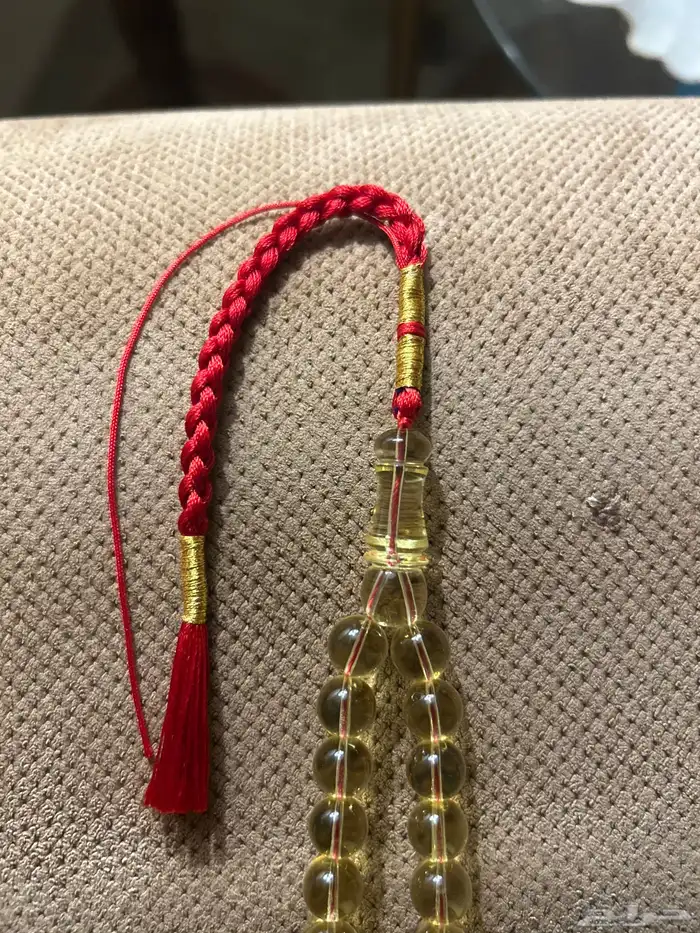 مسباح كهرمان شفاف ( اقبل البدل ) 0