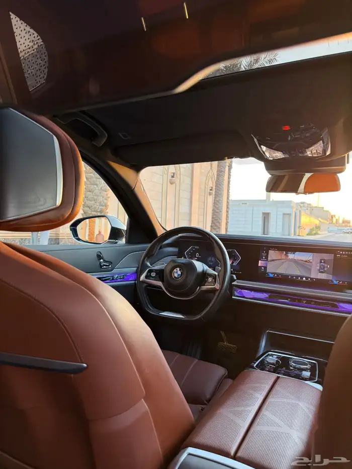 بي ام دبليو 735Li فل كامل ناغي 2023 على الضمان بسعر مناسب 11