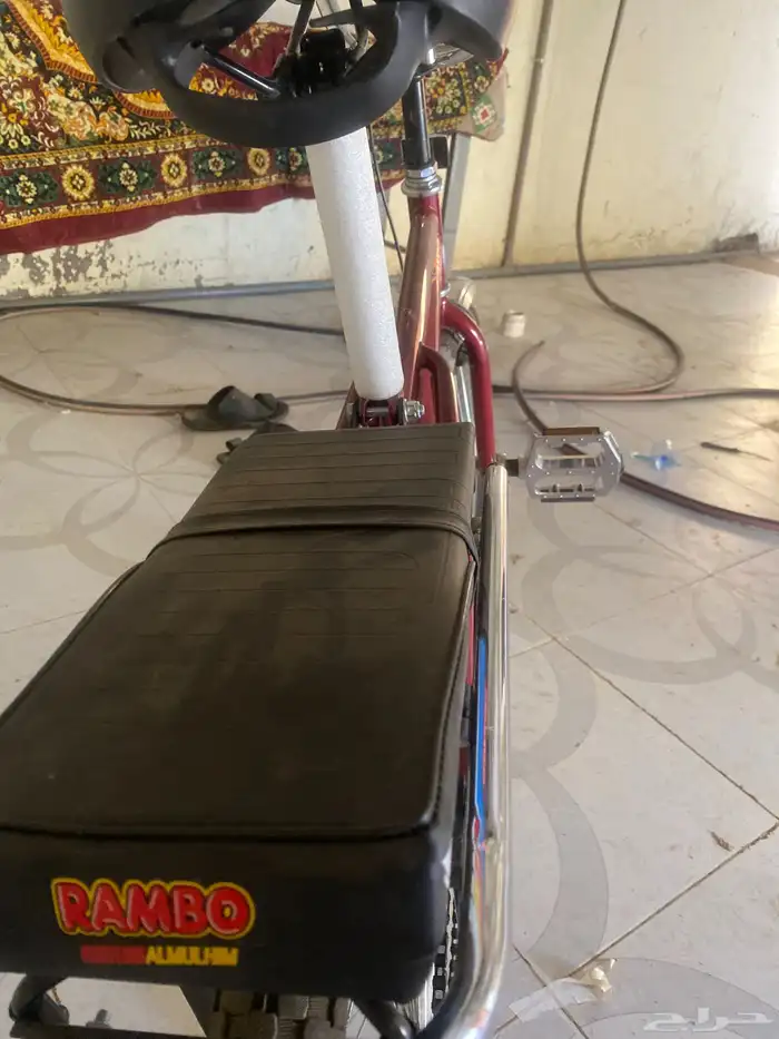 سيكل رامبو  مخزنه السيكل نضيف والكفر انا بنسمه وكل شي ممتاز 1