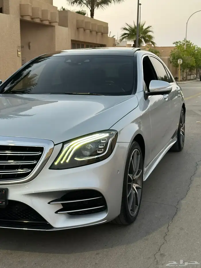 مرسيدس S450 مخزن ماشي 47 الف بدي وكاله 1