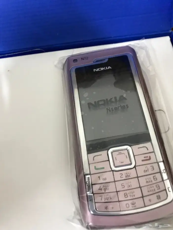 جوال نوكيا nokia N72 - جديد كرت لون وردي جميل جدا 15