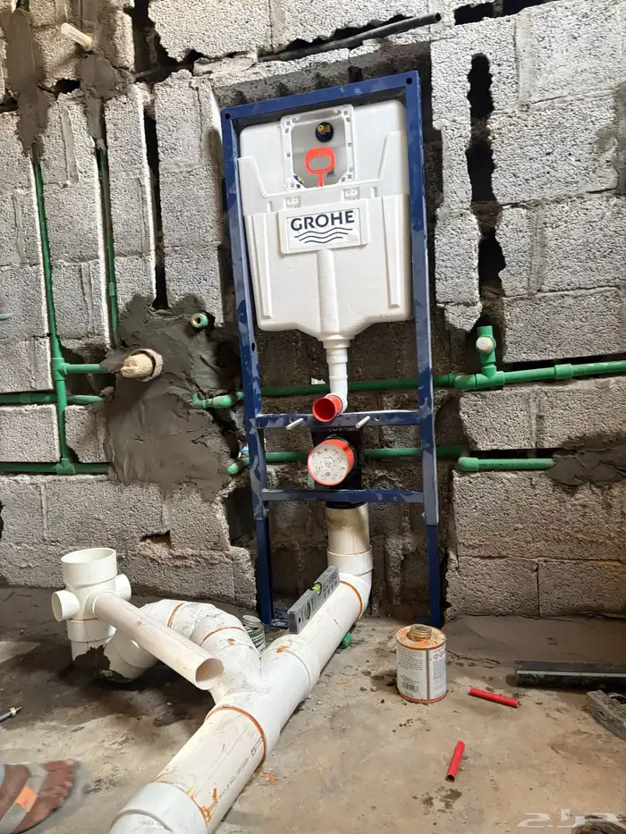 أعمال سباكة عامة 8