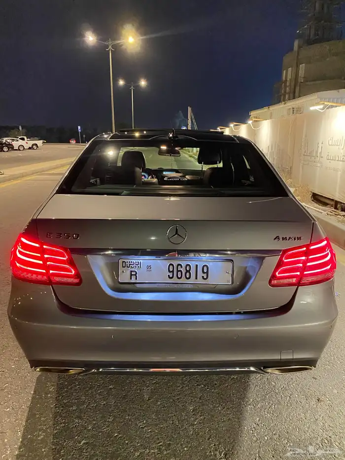 مرسديس نظيف E350 2014 لوايح خليجية 5