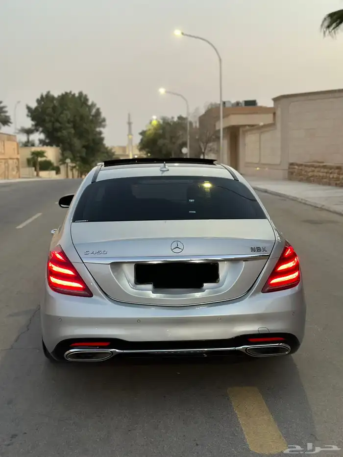 مرسيدس S450 مخزن ماشي 47 الف بدي وكاله 5