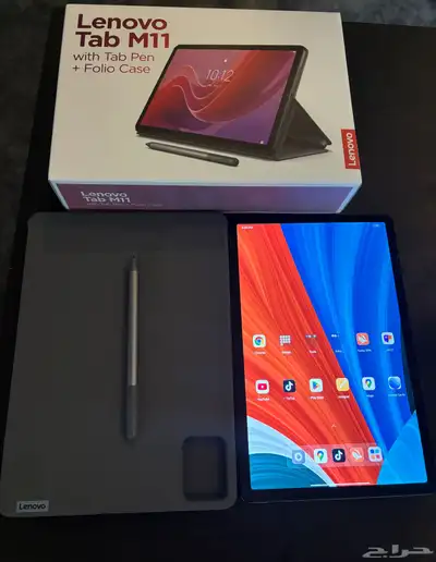 تابلت لينوفو M11 مع كامل ملحقاته 0
