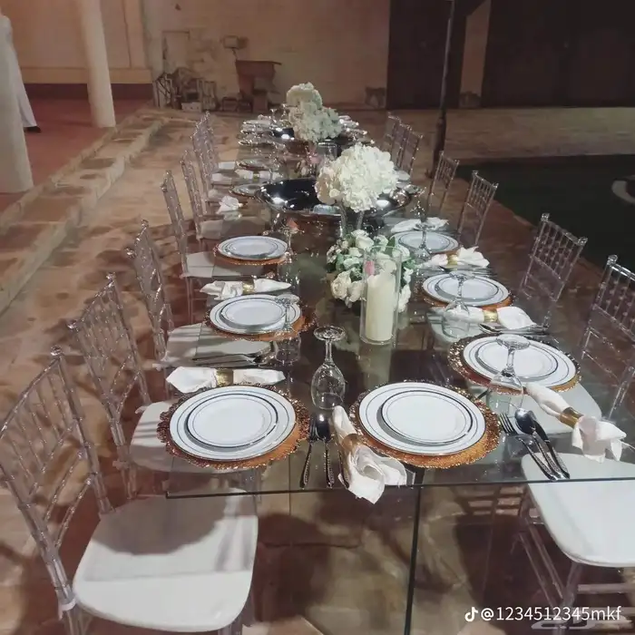 تجهيز وتنسيق حفلات مناسبات زفاف تأجير كراسي طاولات كوش مخيما 1