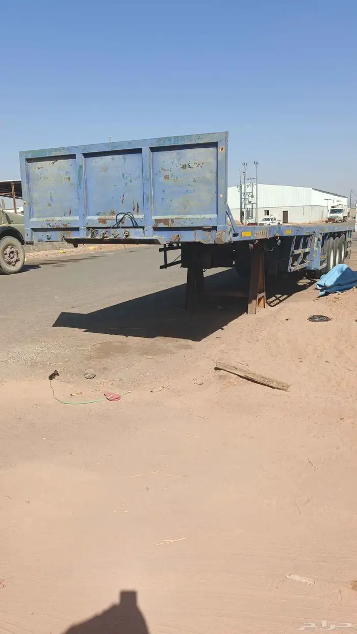 تيدر سطحا جاهز لشغل نضيف ثلاث محاور كفرات نص عمر 1