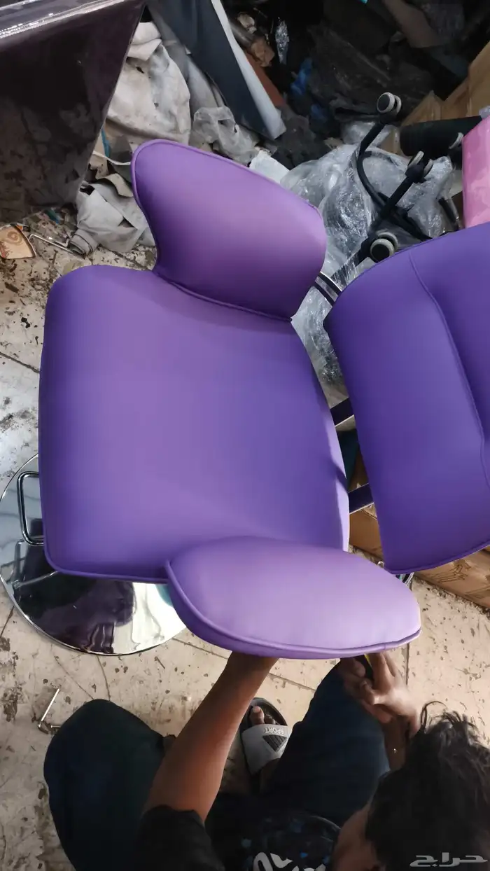 تنجيد كراسي نعطيكم كتلوجات تختارو لون في توصيل 8