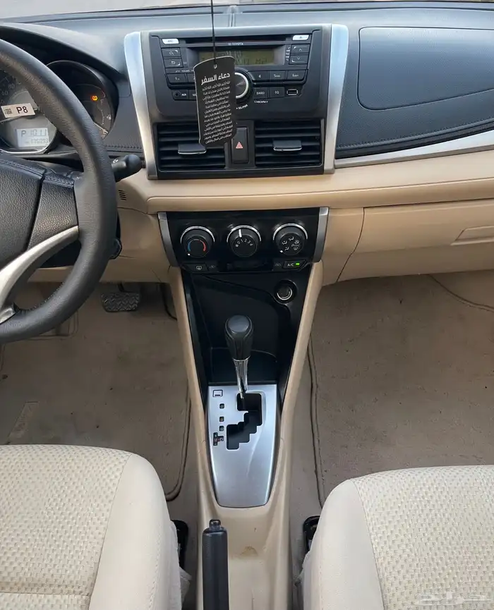 تويوتا- يارس- 2017- بنزين- تماتيك- قمه النظآفه 20