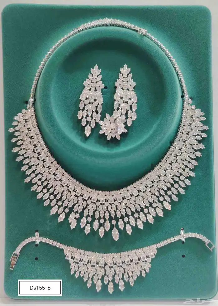 أطقم زركون فخم ملون 3