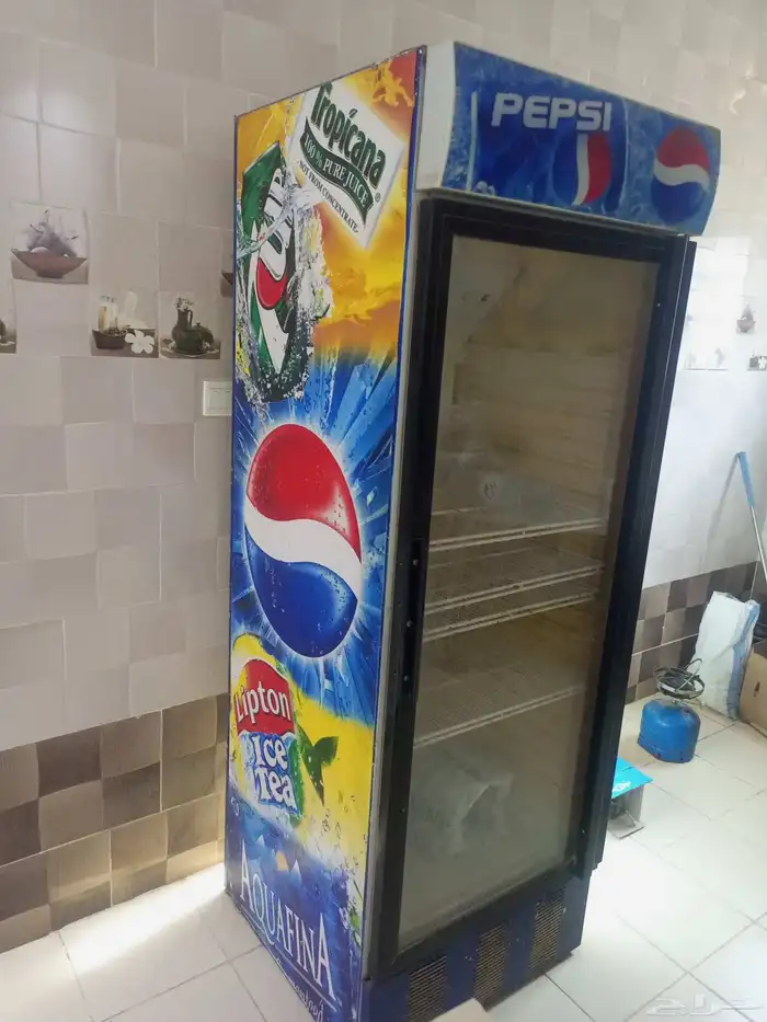 ثلاجة بيبسي 22قدم ممتازه تحتاج فريون لأول مرة 0