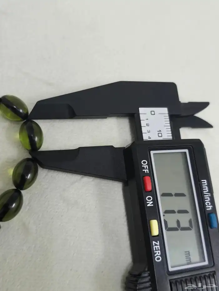 سبحة زعفران لون اخضر زيتي 4