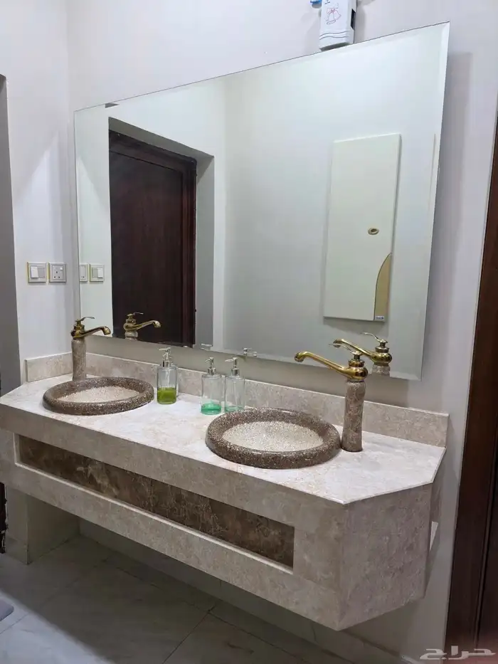 مغسلة مجالس مع المرايه 2