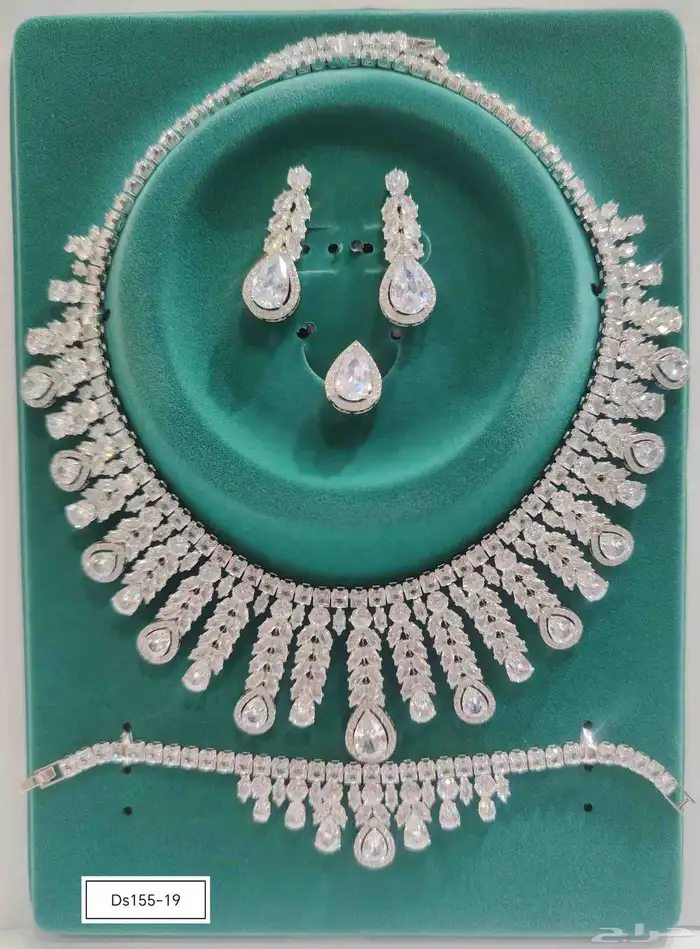 أطقم زركون فخم ملون 5