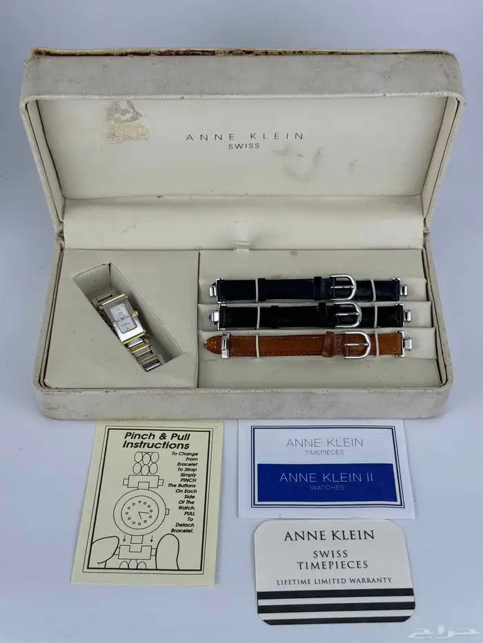 ساعة ANNE KLEIN الاصلية نسائية 3