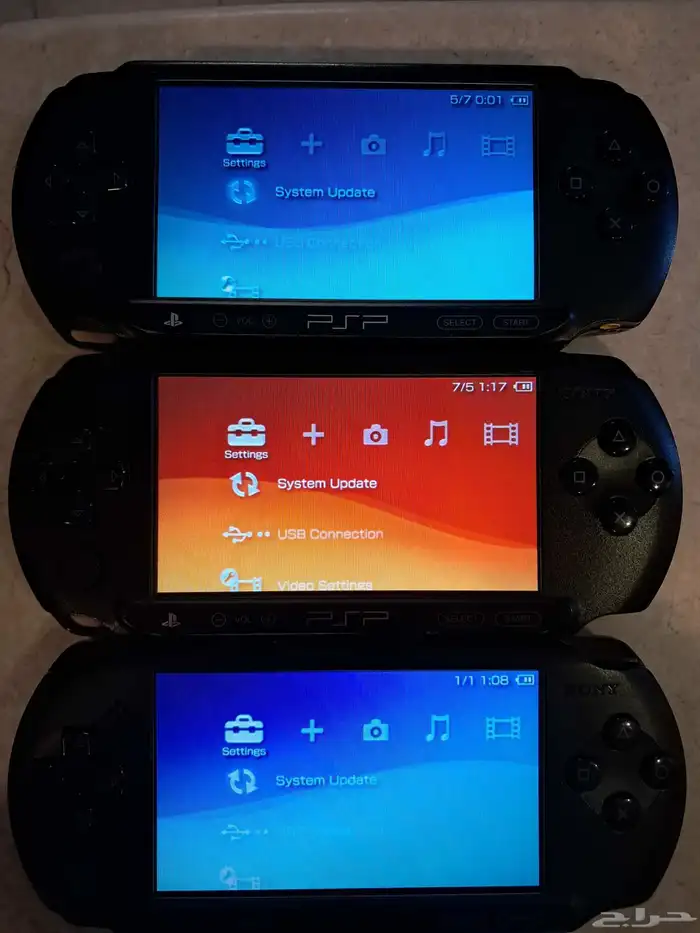 بلاستيشن psp بدون ذاكره 0