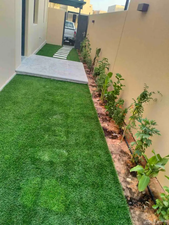 تصميم وتنسيق الحدائق وتركيب التيل الطبيعي وشبكات الري الحديث 18