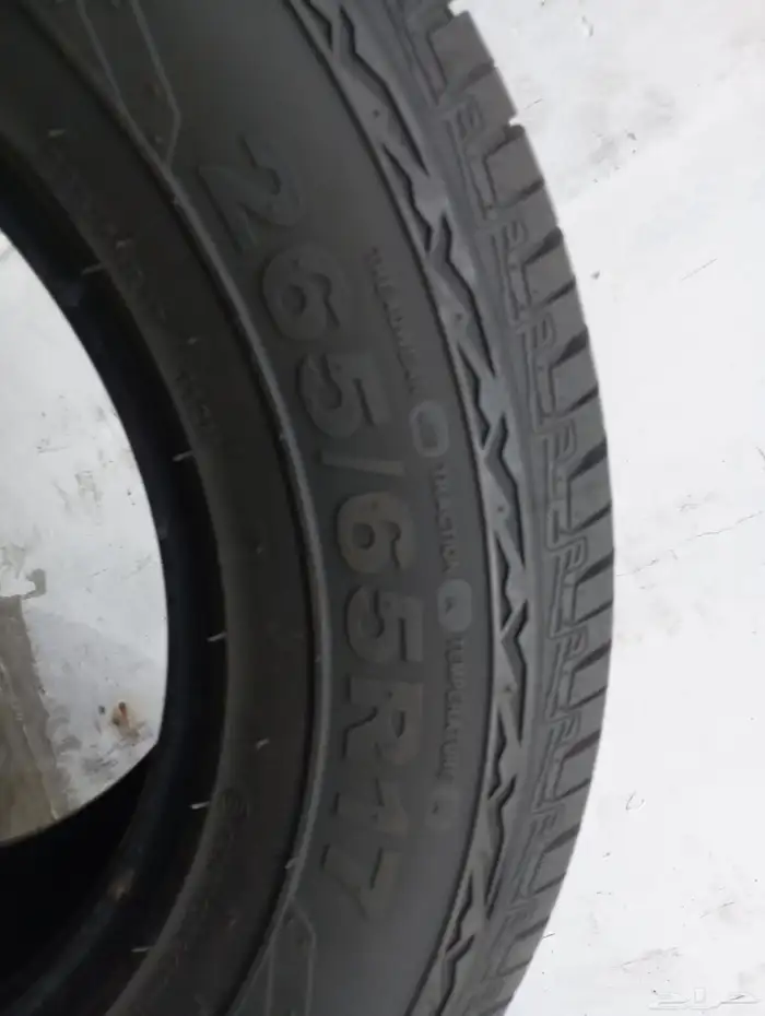 طقم كفرات 265 65 17 5