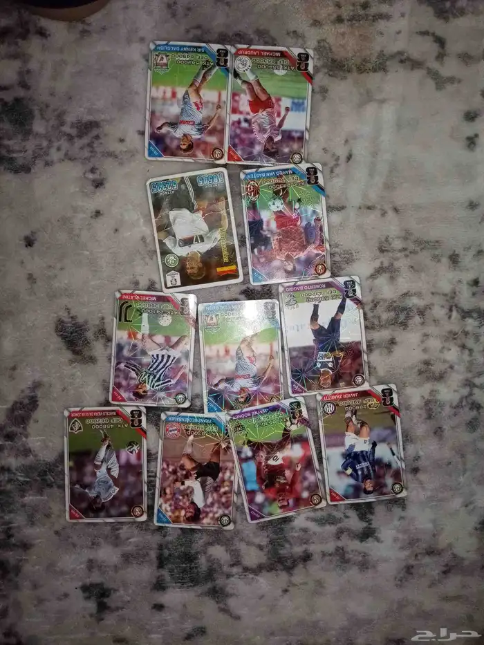 11 Icon irl cards for only 5 riyal 0