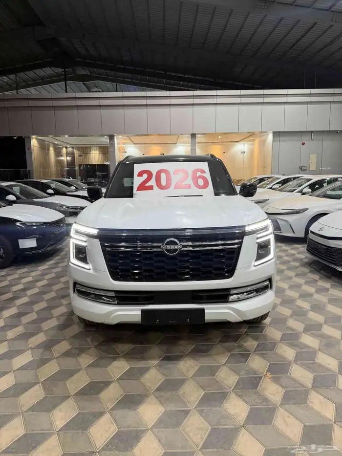 نيسان باترول بلاتينيوم 2026 توين تيربو خليجي بطاقه جمركية 0