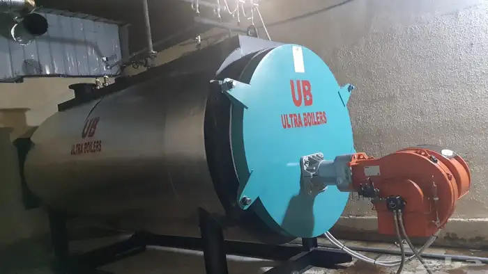 غلاية بخار بويلر بولر واحد طن واثنين ونص طن500 كيلو 7