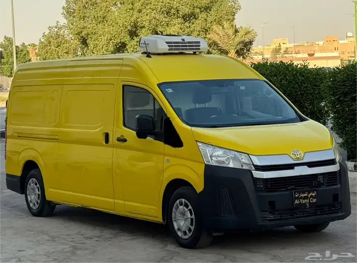 تويوتا باص هايس 2021 ثلاجه سقف عالي ديزل 2