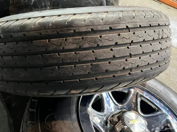 كفرات شاهين هامان مع جنوط ديازل اصلي جمس سيرا مقاس 17 31