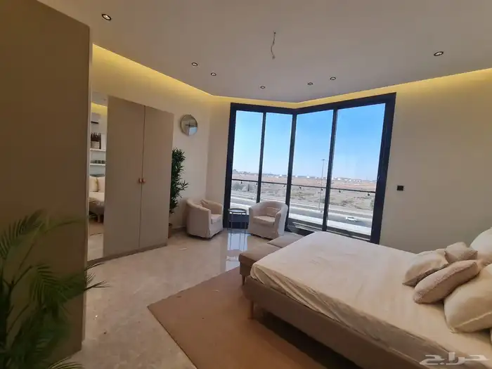 شقة للإيجار مؤثثة تأثيث فاخر حي المنار جدة 13