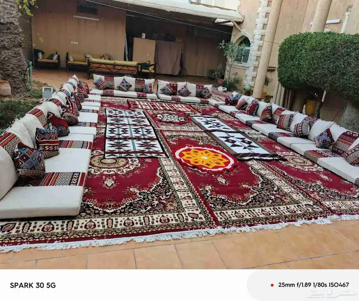 تاجير جلسات تاجير طاولات كراسي سماعات العاب دفايات 1