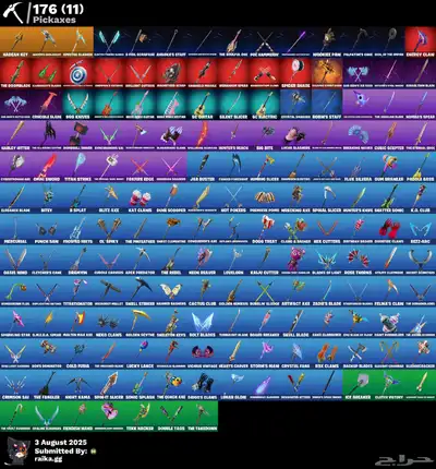 حساب فورت نايت يربط كل شي اعلى سومه الله يبارك له index