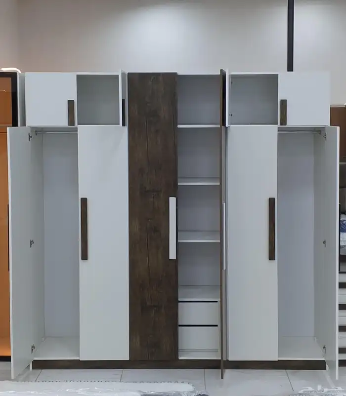 دولاب 6 درفى دورين مسكات خشب 10 2