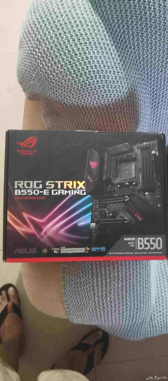 مذربورد اسوس rog strix b550 E gaming للبيع لأعلى سعر نظيف 0
