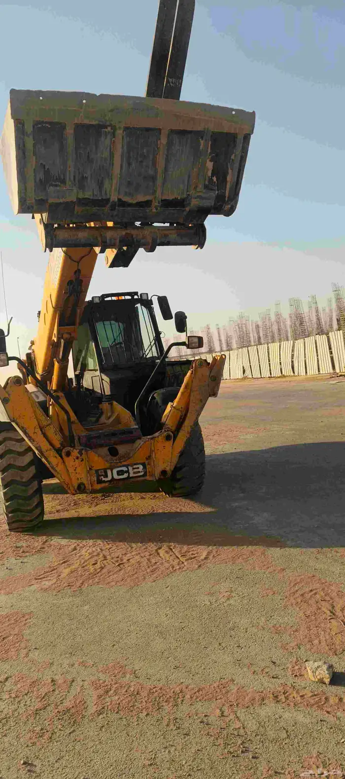 رافعه جي سي بي الرفع مواد البناء 2