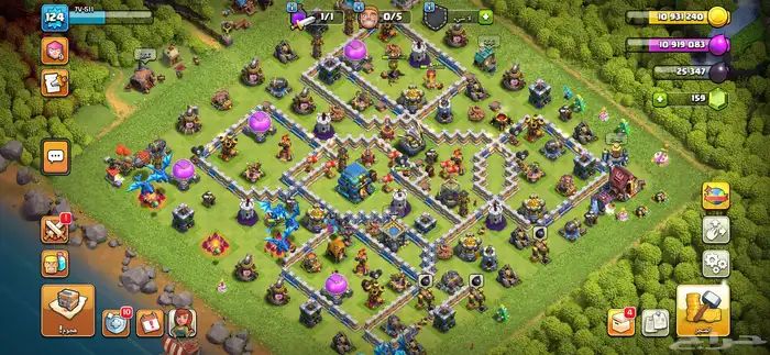 حساب Clash Royaleو  Brawl Starsو  Clash of Clansب 220 46