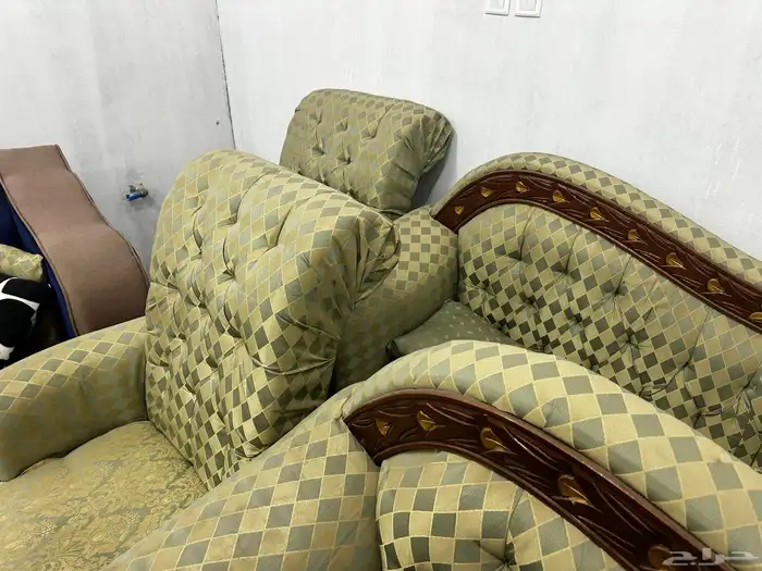 كنبين للبيع نظيفه وكويسه 1