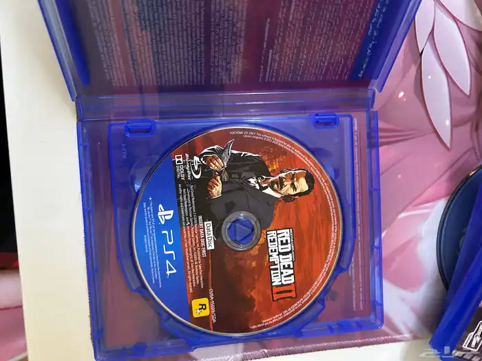 شريط red dead نظيف لم يستعمل كثيرا ولعبه جميله 1