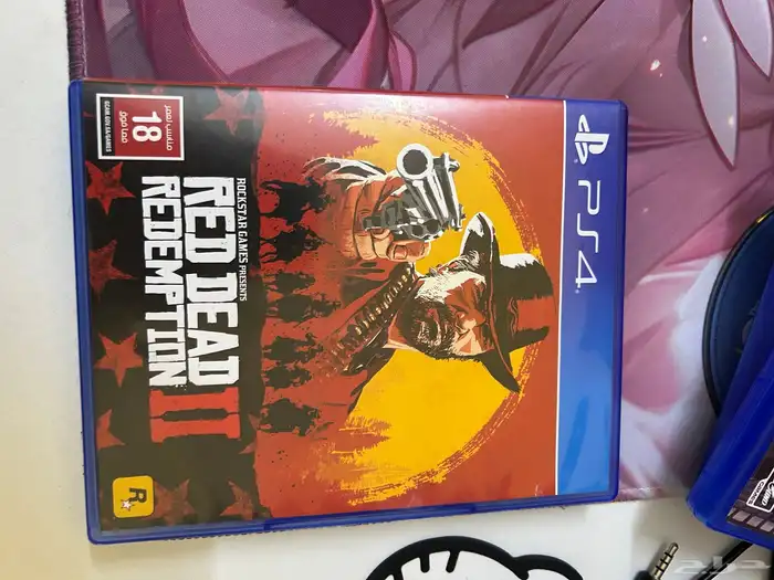 شريط red dead نظيف لم يستعمل كثيرا ولعبه جميله 0