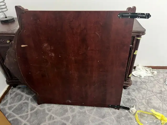 تسريحة منزليه كبيره لون خشبي 2